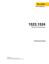 Thumbnail of document Manual - 1524 Reference Thermometers